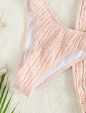 WHOLESALE | Solid 3 Piece Bikini in Light Pink