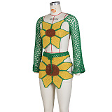 WHOLESALE | Knit Sunflower Suit