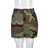 WHOLESALE | Camo Mini Skirt