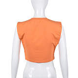 WHOLESALE |  Off Shoulder Printed Side Strap Tied  T-Skirt