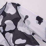 WHOLESALE | Chiffon Pattern Skirt Set