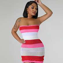 WHOLESALE | Off Shoulder Knitted Bodycon Dress