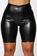 WHOLESALE | Pu Fabric Bodycon Shorts