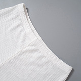 WHOLESALE | Off-shoulder Strap Hem Pants Set