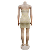 WHOLESALE | Rhinestone Beaded Maxi Dress