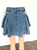 WHOLESALE | Side Big Pocket Flare Skirt
