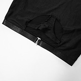 WHOLESALE | Off-shoulder Buckled Pants Set