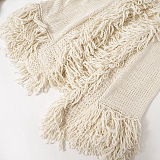 WHOLESALE | Knitted Tassel Hem Outwear