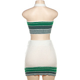 SUPER WHOLESALE | Knitted Halter Skirt Set