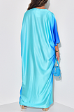 SUPER WHOLESALE | Gradiant Loose Long Dress