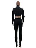 SUPER WHOLESALE | Palm Angels Tracking Suit in Black & White