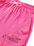 SUPER WHOLESALE | STARK Printed Jogging Suit in Rose Red
