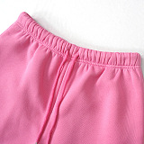 SUPER WHOLESALE | Hoodie Top & Shorts Set in Pink