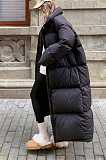 SUPER WHOLESALE | Oversize High Neck Puffy Long Coat