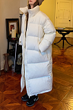 SUPER WHOLESALE | Oversize High Neck Puffy Long Coat