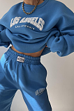SUPER WHOLESALE | LOS ANGLES Printed Sweater Top & Jogger's Pants