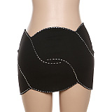 SUPER WHOLESALE | Design Hollow-out Blazer Top & Skirt Bottom