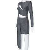 SUPER WHOLESALE | Cut-out Front Bow Decor Dress