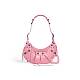 SUPER WHOLESALE | Pink Croc XS'LE Cagole' Shoulder Bag
