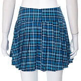 SUPER WHOLESALE | Plaid Pleated Mini Skirt