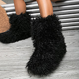SUPER WHOLESALE | Furry Lower Top Teddy Boots