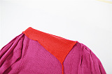 SUPER WHOLESALE | Strips Deco Layered Skirt Set
