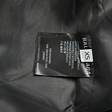 Men's Varsity Jacket in Black (MODEL: SIZE LARGE)
