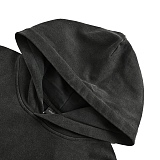 UNISEX Hoodie Top in Black (MODEL(MEN):L, MODEL(WOMEN): M)