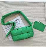 WHOELSALE | Puffy Purse in Green with Pouch