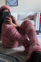 SUPER WHOLESALE | Furry Knitted Ruffle Pants