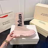SUPER WHOLESALE | Logo Intarsia Chunky Sock Sneaker in Pink