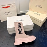 SUPER WHOLESALE | Logo Intarsia Chunky Sock Sneaker in Pink