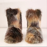 SUPER WHOLESALE | Furry Gradiant Boots