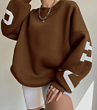SUPER WHOLESALE | Oversize Printed Sweater