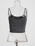 SUPER WHOLESALE | Two Pieces Top in Grey