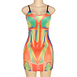 SUPER WHOLESALE | 3D Printed Maxi Mini Dress