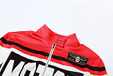 SUPER WHOLESALE | Pu Material Jacket Top & Skirt Bottom
