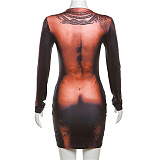 SUPER WHOLESALE | Digital Printed Dress