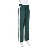 SUPER WHOLESALE | Patchwork Jogger Set in Green and White