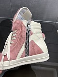 SUPER WHOLESALE | High Top Lace Up Sneaker in Pink