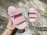 SUPER WHOLESALE | Top Quality Prad a Sandals in Pink