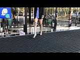 SUPER WHOLESALE | Over-the-Knee Rhinestone Mesh High Heels