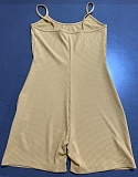 SUPER WHOLESALE | Pit Material Tanks Romper in Solid