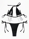 SUPER WHOLESALE | Sequin Fringe Bikini