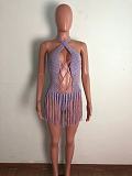 WHOLESALE | Fringe Knitted Beach Dress