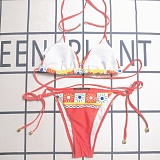 D&G Color-block Bikini 2 Piece Swimwear