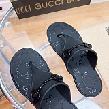 SUPER WHOLESALE | Gucci 2024 Run way Slide Black