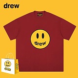 SUPER WHOLESALE | Drew House Mascot Tee 100% Cotton in Wine Red