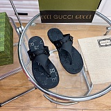 SUPER WHOLESALE | Gucci 2024 Run way Slide Black