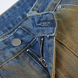 SUPER WHOLESALE | Distressed Denim Boyfriend Jeans